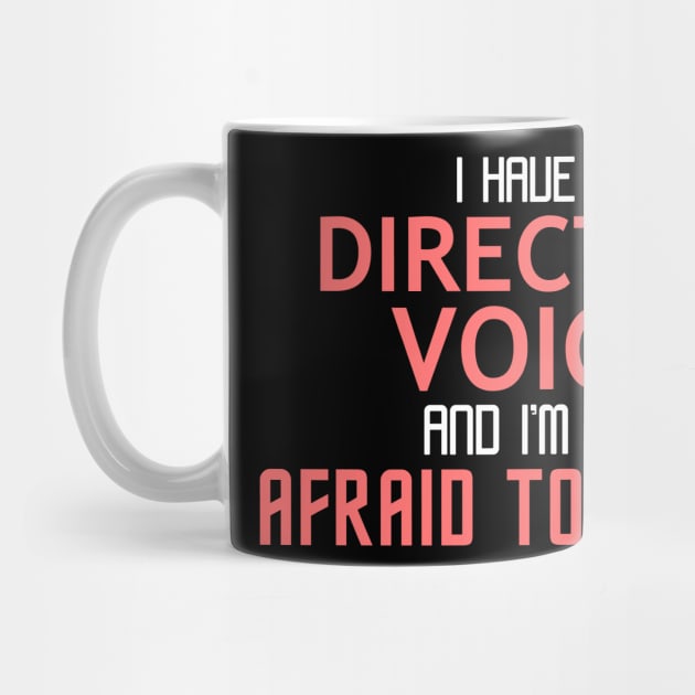 Director Voice Cool Typography Job Design by Stylomart